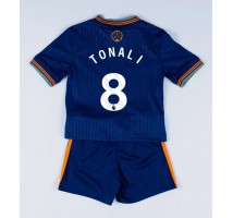 Newcastle United Sandro Tonali #8 Koszulka Trzecia dzieci 2025-26 Krótki Rękaw (+ krótkie spodenki)